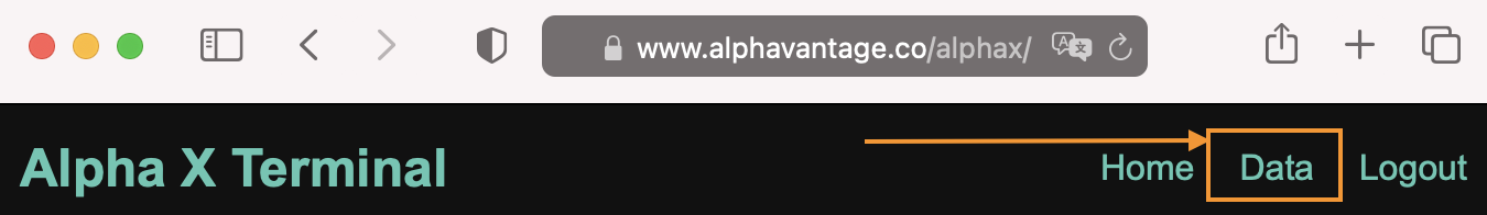 Premium API Key Alpha Vantage